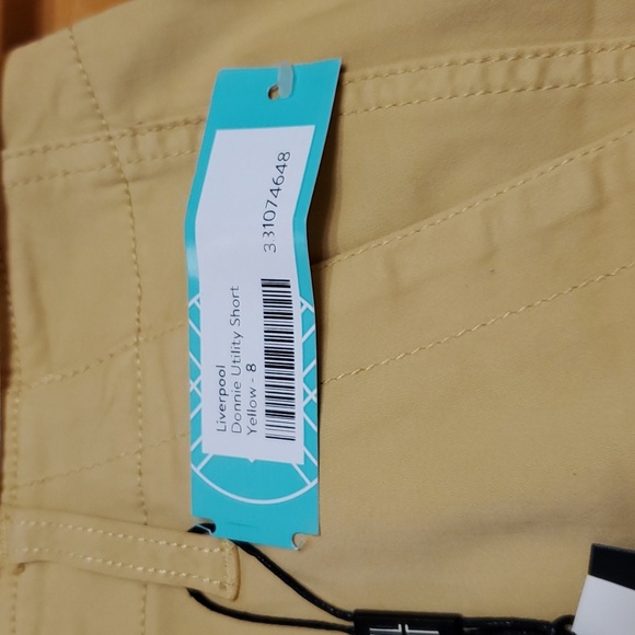 Liverpool utility short-sz 8/29 💛 NWT-SFH 🤩 FAST SHIPPER*Cool,comfy, versatile - Picture 6 of 11